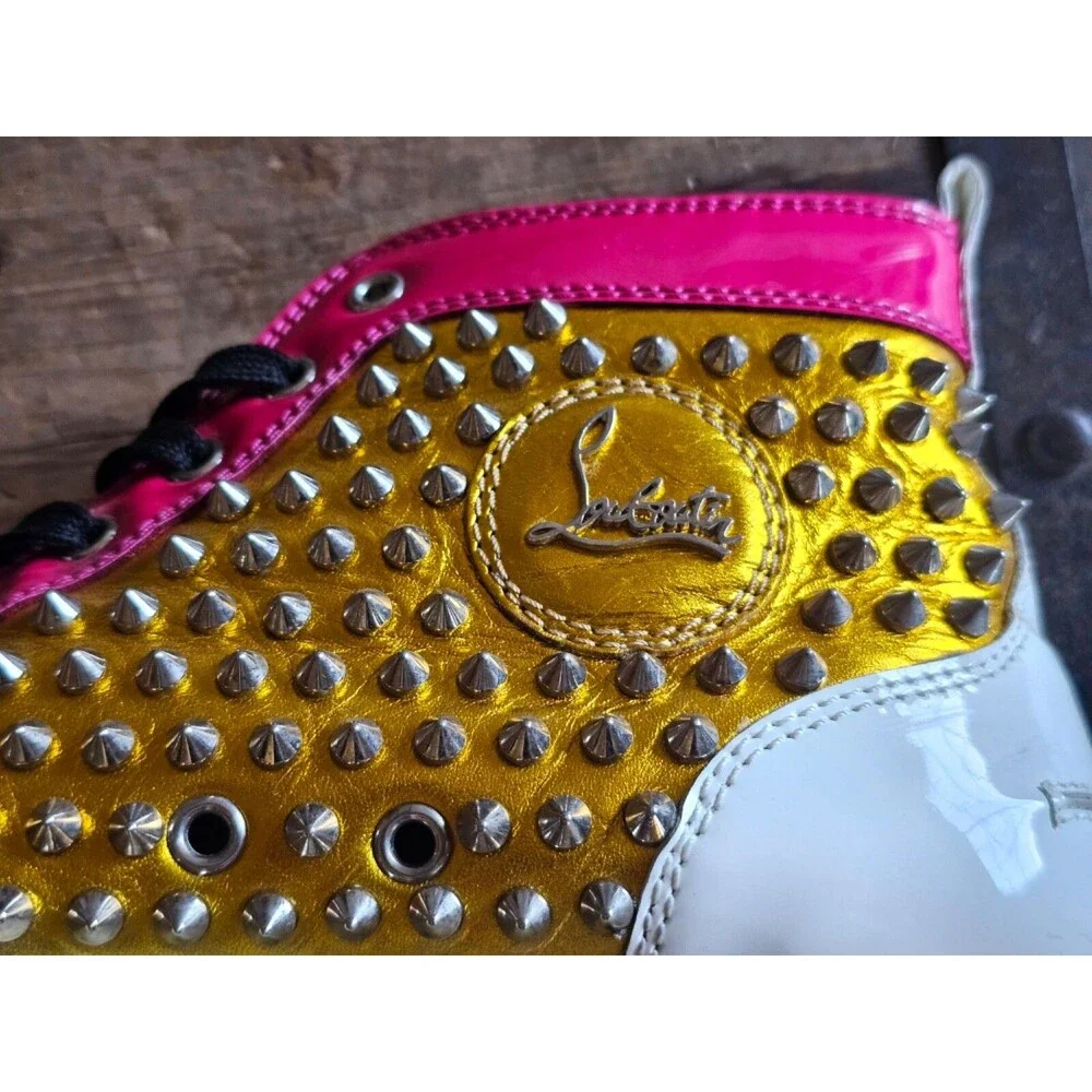 CHRISTIAN LOUBOUTIN spikes SNEAKERS - Size 42.5